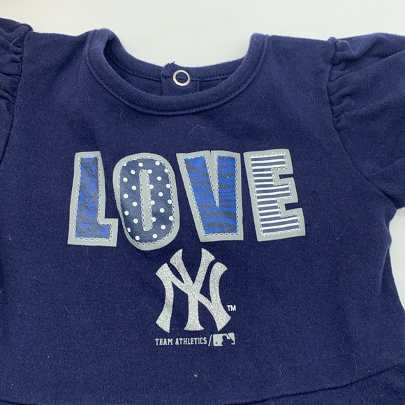 Ew York Yankees Little Girls Dress Size 2T - Picture 2 of 6